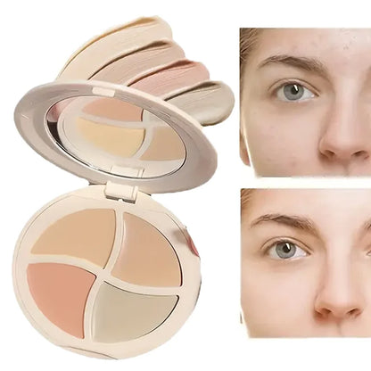 4-Color Concealer Palette – Brighten, Correct & Contour